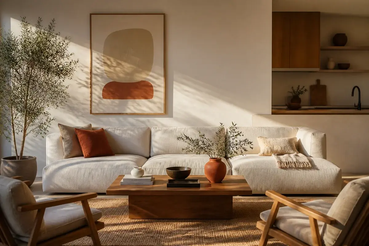 9 Simple Minimalist Living Room Ideas for a Clutter-Free Home