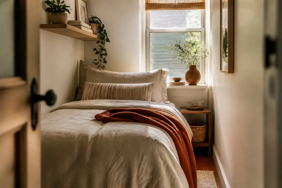 How to Decorate a Tiny Bedroom Without Making It Feel Cramped